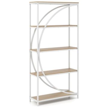 Freestanding bookshelf, 5-tier, 86 × 175 × 30 cm
