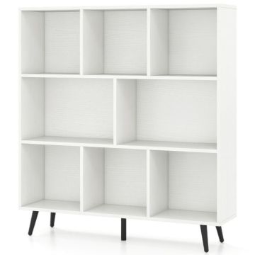 Freestanding bookshelf, 8 compartments, 100 × 107 × 24 cm