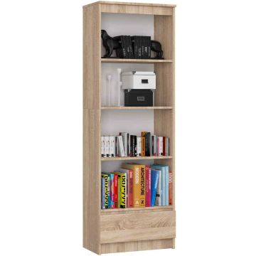 Lattiahylly CLP R60, 4 hyllyä ja 1 laatikko, 60 × 180 × 35 cm