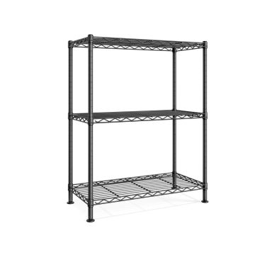 SONGMICS vapaasti seisova hylly, 3 tasoa, 30 × 60 × 77 cm
