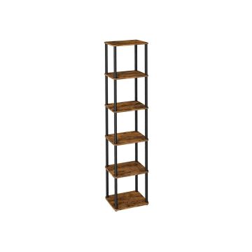 VASAGLE 5-tier shelf, 38 × 173.4 × 23.8 cm
