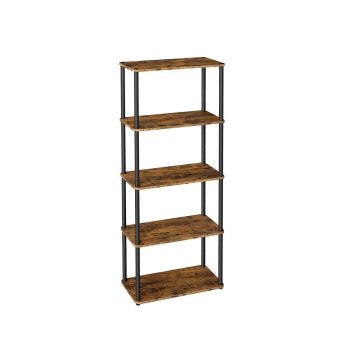 VASAGLE 5-tier shelf, 60 × 139 × 23.8 cm