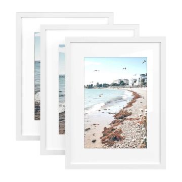 SONGMICS Picture Frame Set, 3-Piece, 32 × 23.2 cm