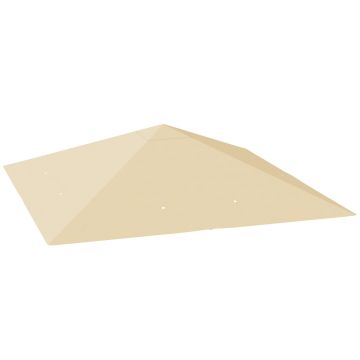 Huvimajan vaihtokatos, Beige, 298 × 298 cm
