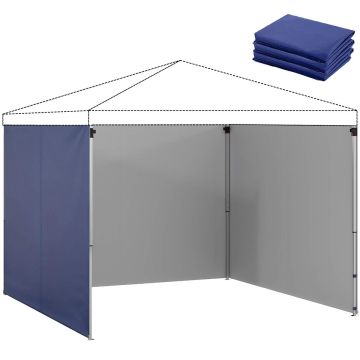 Huvimajan sivupaneelit, 3 kpl, 3 × 3 m:n huvimajaan, 300 × 200 cm