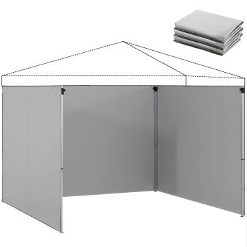 Huvimajan sivupaneelit, 3 kpl, 3 × 3 m:n huvimajaan, 300 × 200 cm