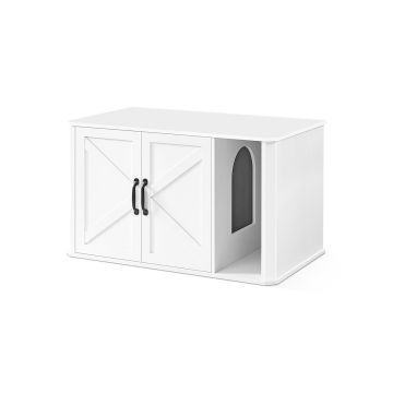 Кошачий домик 85x48,5x50см., белый
