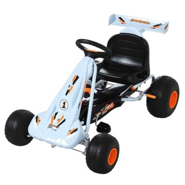 Poljettava lasten go-kart, 97 × 59 × 66 cm
