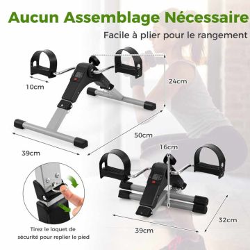 Pedal trainer, LCD screen