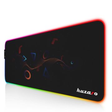 Коврик для мыши Huzaro - Mousepad 2.0 XL RGB черный