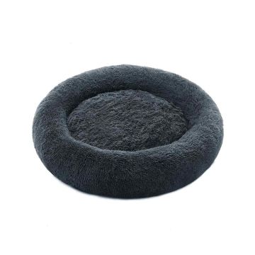 Pörröinen eläinpeti 100 cm, tummanharmaa