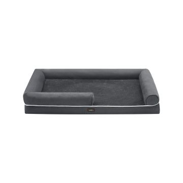 Koiranpeti 135x107x25cm, harmaa