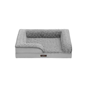 Koiranpeti 71x58x16cm, harmaa
