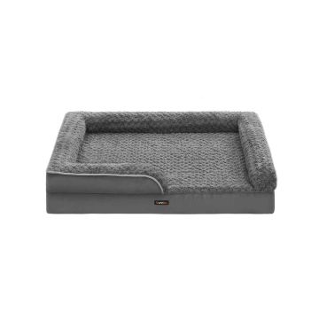 Koiranpeti 106x81x18cm, harmaa