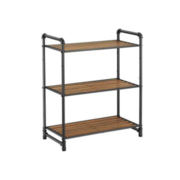 Трехъярусная полка в винтажном стиле