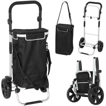 Ostoskärry Aosom, 3-in-1, 40 l, 45,5 × 97 × 35,5 cm
