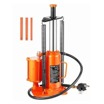 Painehydraulinen pullotunkki VEVOR QJD-012S-01QD, Oranssi, 21 × 26,5 × 15 cm