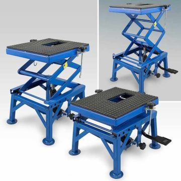 Hydraulinen saksinostin, sininen
