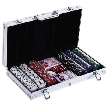 Pokerisetti Homcom 38x20,5x6,5cm, eri väreissä