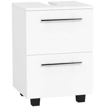 Pesuallaskaappi Homcom 41,5x35,5x59cm, valkoinen