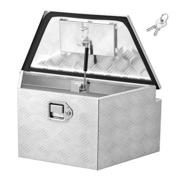Perävaunun vetopään työkalulaatikko VEVOR TB09-1, 66 × 33 × 30,5 cm