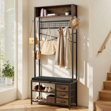 Eteisnaulakko VEVOR DX0202-C250431Y-01, 3 laatikkoa, 80 × 180 × 30 cm