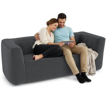 Inflatable two-seater sofa, for two people, 184 × 79 × 67 cm