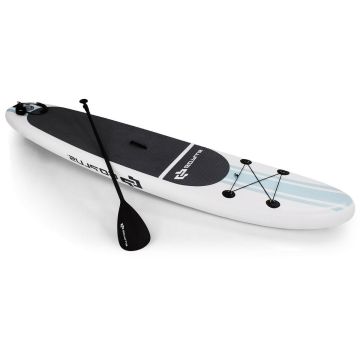Inflatable paddle board, 3 fins