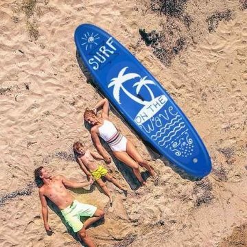 Inflatable paddle board, 305 x 76 x 16 cm, with 3 fin system