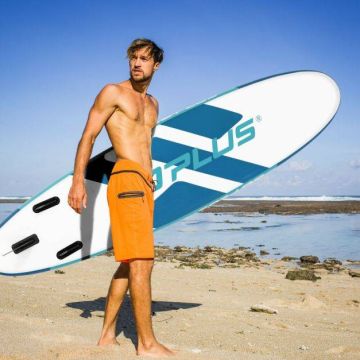 Inflatable paddle board, Blue, 335 × 75 × 17 cm