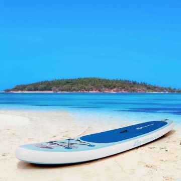 Inflatable paddle board, With adjustable paddle, 305 × 76 × 15 cm