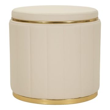 London pouf, with storage compartment, 46.5 × 44 × 46.5 cm