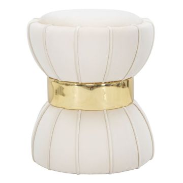 Pouf Mauro Ferretti Flower, Sand