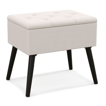 Rahi, Säilytystilalla, Musta/beige/harmaa, 53,34 × 47 × 38,1 cm
