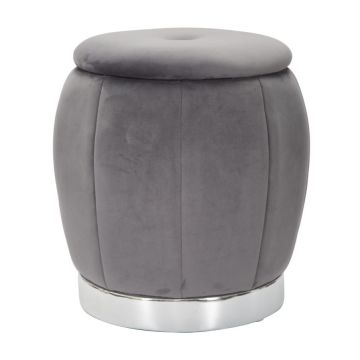 Pouf with storage compartment Paris