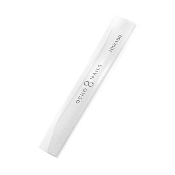 Puolikuunmuotoinen kynsiviila OCHO NAILS, 1 kpl, karkeus 100/180
