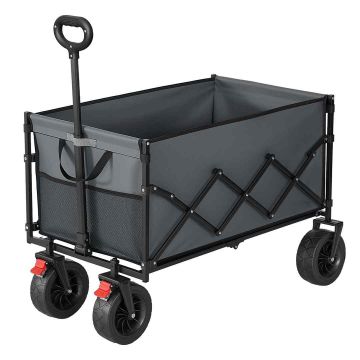 Käsikärry SONGMICS GFW201G101, 200 l, Harmaa, 55 × 91 × 98 cm
