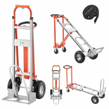 Käsikärry VEVOR 2243, 4-in-1, 150 × 91 × 50 cm