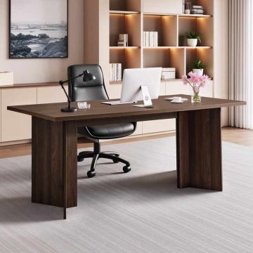Työpöytä VEVOR C250242D-01, kaapeliläpiviennillä, 160 × 80 × 76 cm