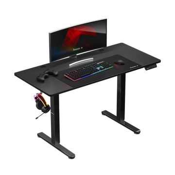 Стол с регулируемой высотой Huzaro Hero 8.2, Чёрный, 124 × 16 × 34 см