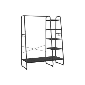 Вешалка для одежды 45х120х160см., черная