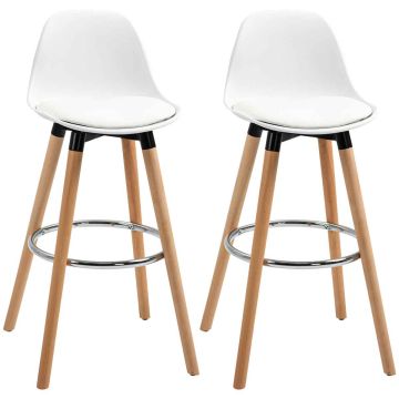 Setti 2 kpl Homcom baarituolia 38,5x42,5x91cm, eri värejä