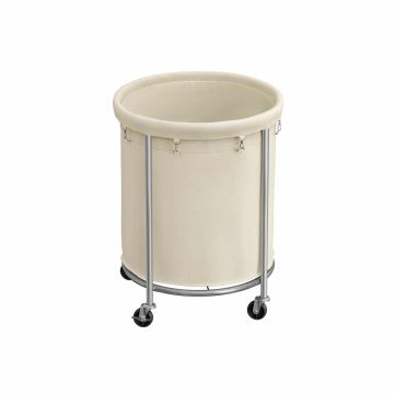 170 litran pyykkikori pyörillä, beige
