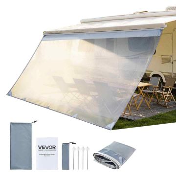 Matkailuauton markiisin aurinkosuoja VEVOR E1, 2 × 4,3 m