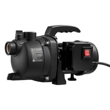 Matalan kaivon ejektoripumppu VEVOR ZXJ1000-A, 800 W, 3300 l/h, 410 × 260 × 220 mm