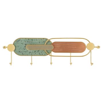 Wall-mounted clothes rack Apollo, 56 × 16 × 4.5 cm