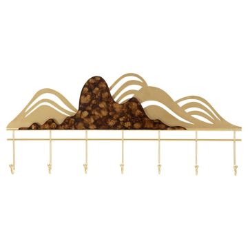 Wall-mounted clothes rack Mountain, 70.7 × 30.5 × 5 cm