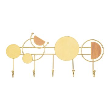 Wall-mounted clothes rack Wednesday, 47 × 21.7 × 4.8 cm