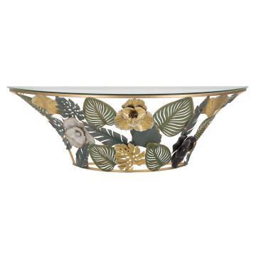 Wall console Amaz, semicircular, 120 × 37.2 × 40.5 cm