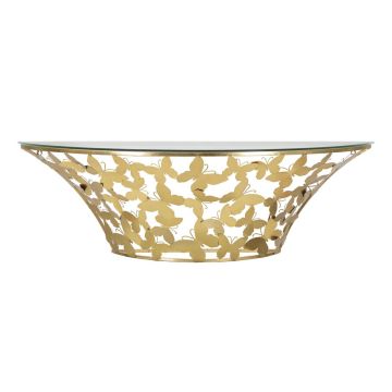 Wall console Butterflies, semicircular, 120 × 37.2 × 40.5 cm